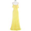 Grace Karin Yellow Occident Women's Summer Spaghetti Straps Long Beach Dress Maxi Dress CL008933-2